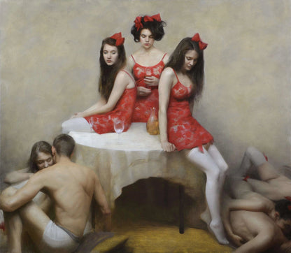 Galleri Mats Bergman Oramad Nick Alm  - House of Joy