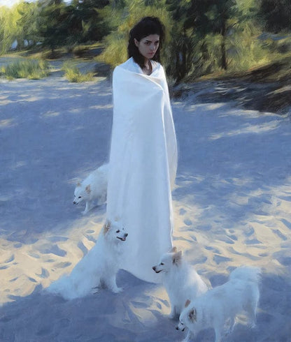 Galleri Mats Bergman Oramad Nick Alm  - “hundvakt” limited edition print