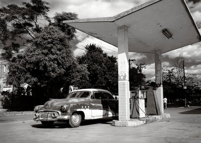 Galleri Mats Bergman Oramad Per Sihlberg - Gas station Havana