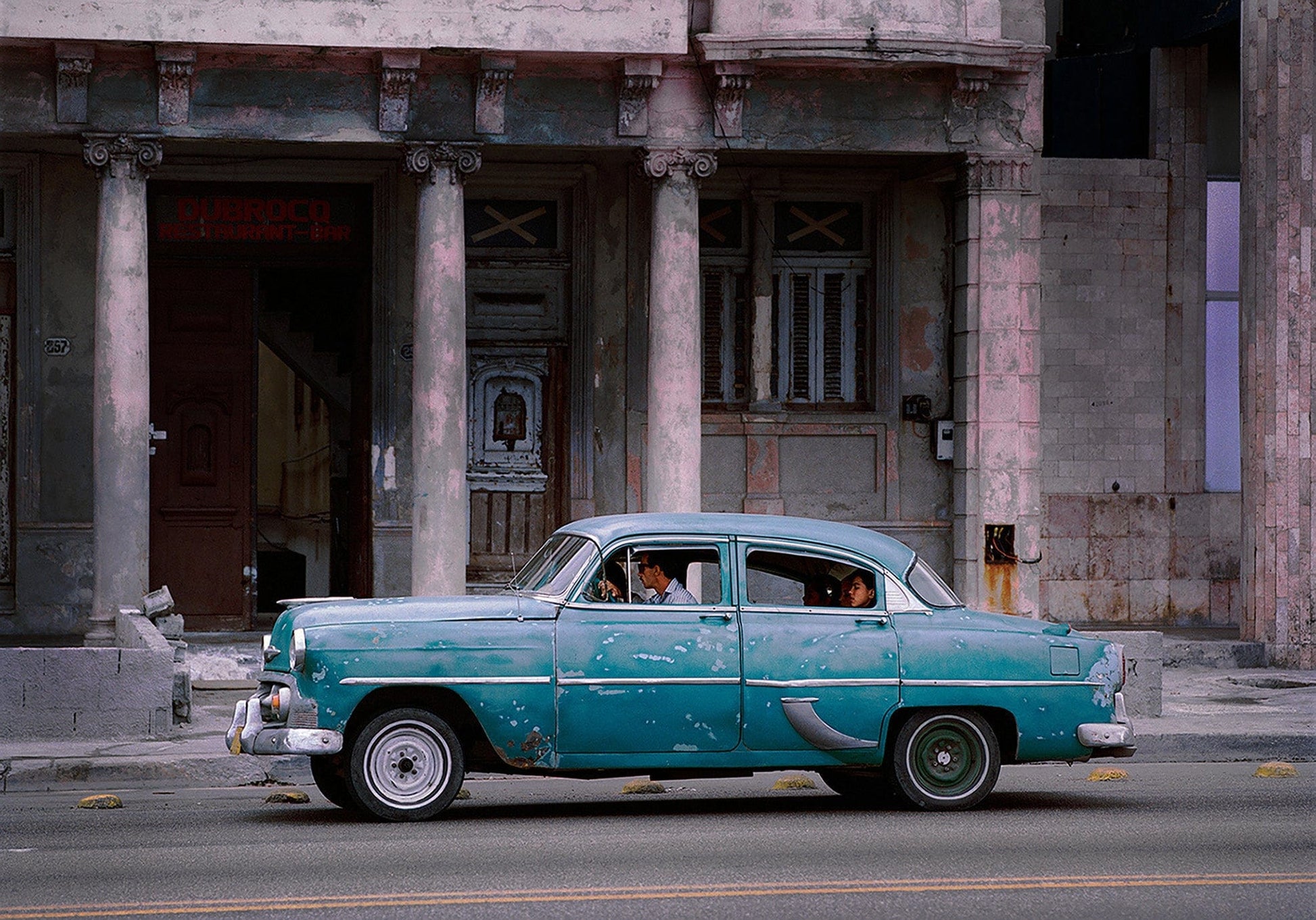 Galleri Mats Bergman Oramad Per Sihlberg - Turquoise Chevrolet Havana