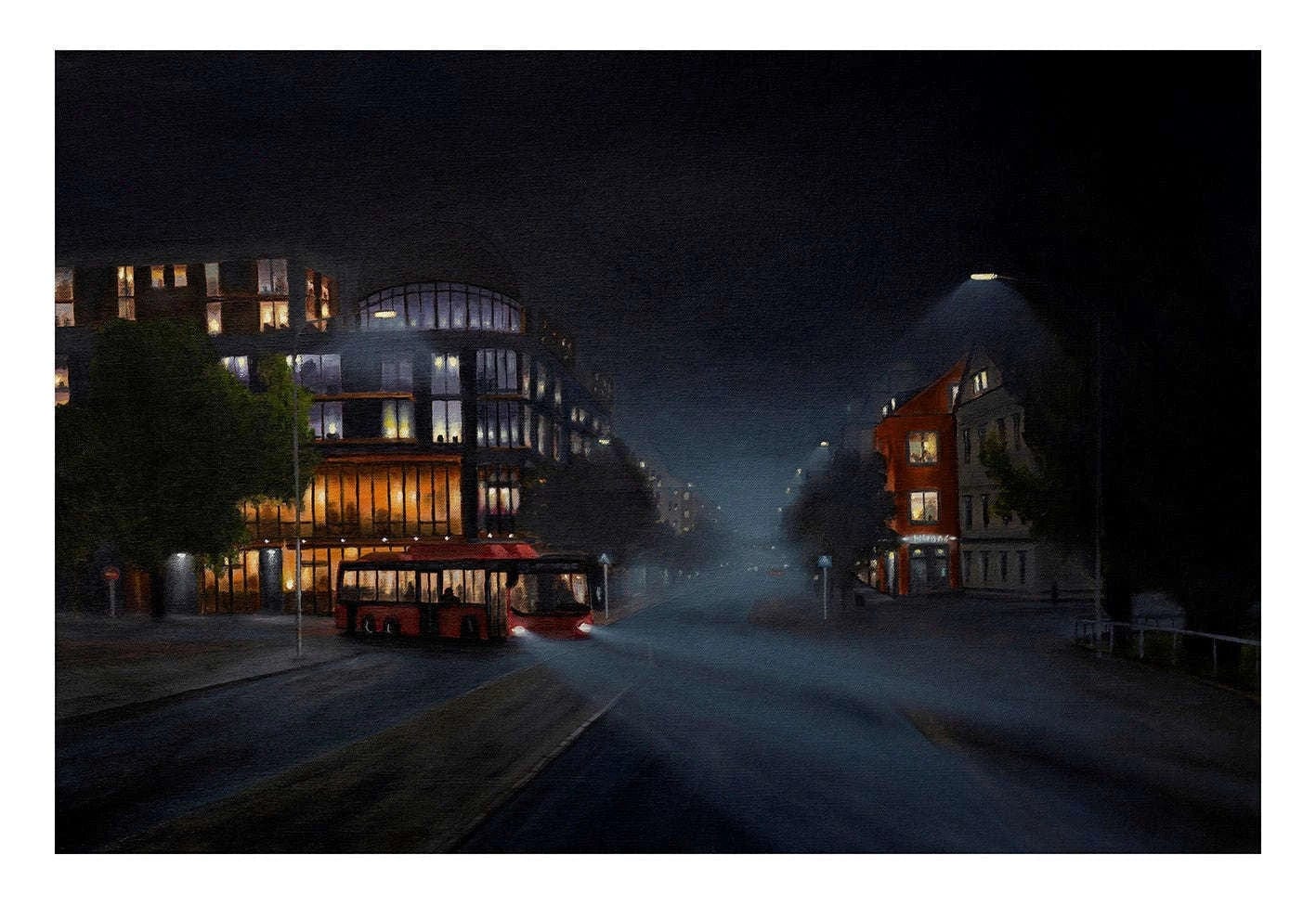 Galleri Mats Bergman Oramad Robert Stålbro - Mitt i City