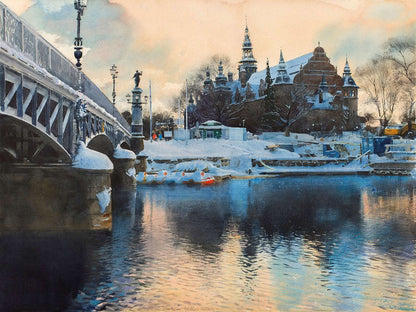 Galleri Mats Bergman Oramad Stanislaw Zoladz  - Djurgårdsbron