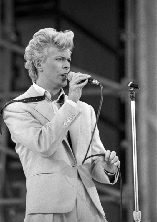 Galleri Mats Bergman Svart ram Hans Johnsson - David Bowie