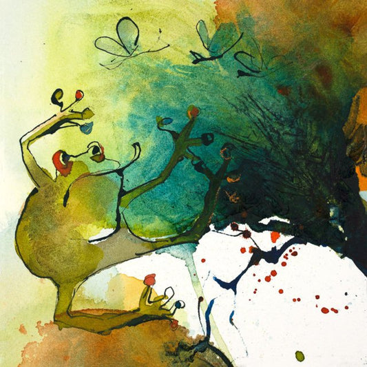 Ylva Molitor-Gärdsell - Kung - Fu frog