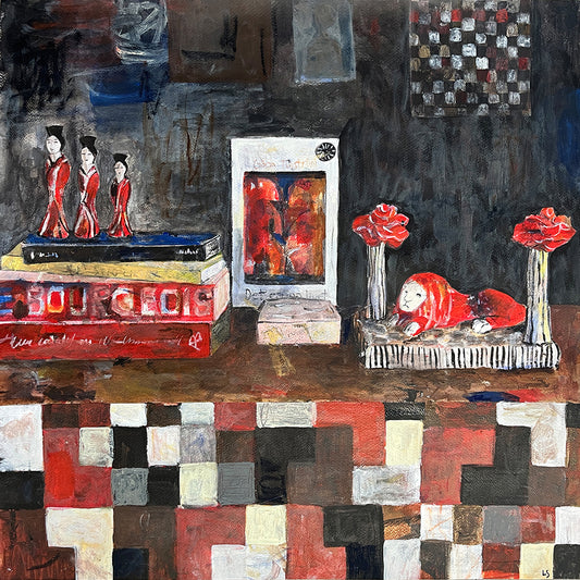 Lotta Söder - Still life lejonet
