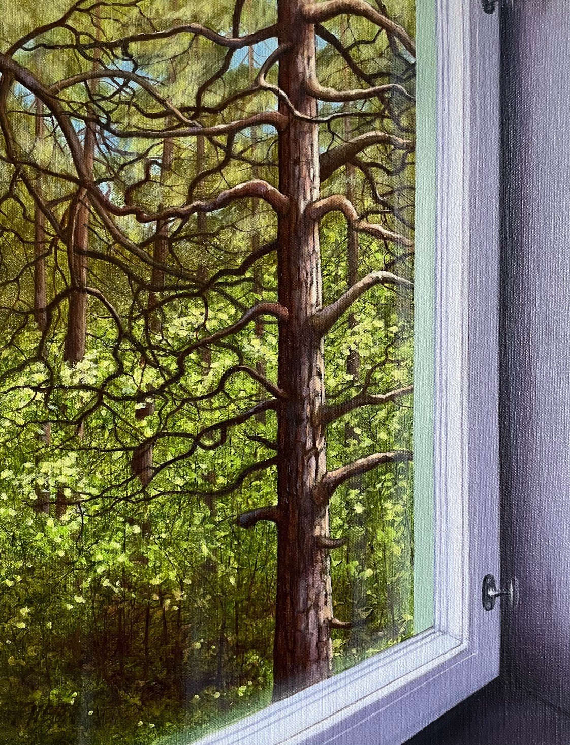 Anette Björk Swensson - Utanför mitt fönster