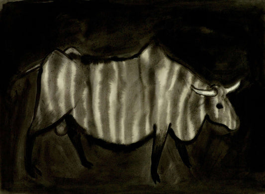 Tor Cederman - Striped cow