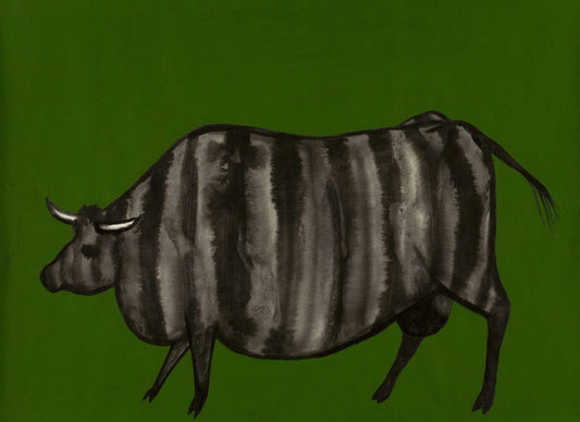 Tor Cederman - Striped cow II